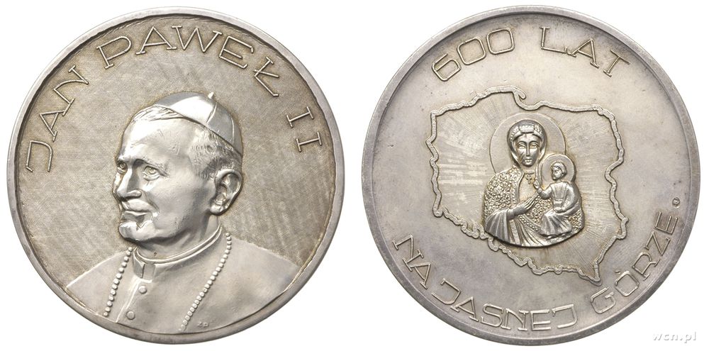 Polska, Medal pamiątkowy - Jan Paweł II 