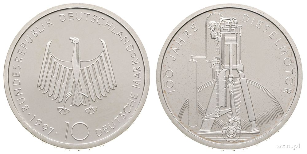 Niemcy, 10 marek, 1997/J
