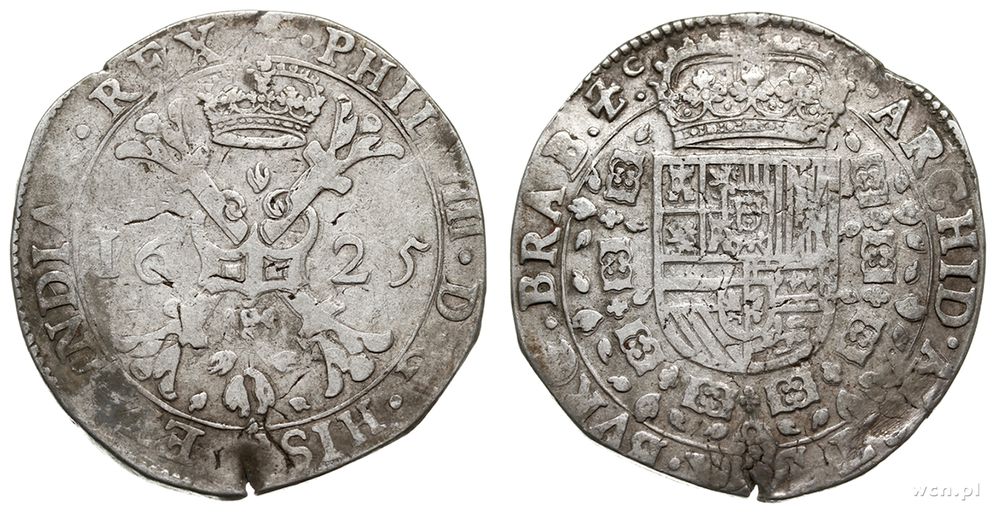 Niderlandy hiszpańskie, patagon, 1625