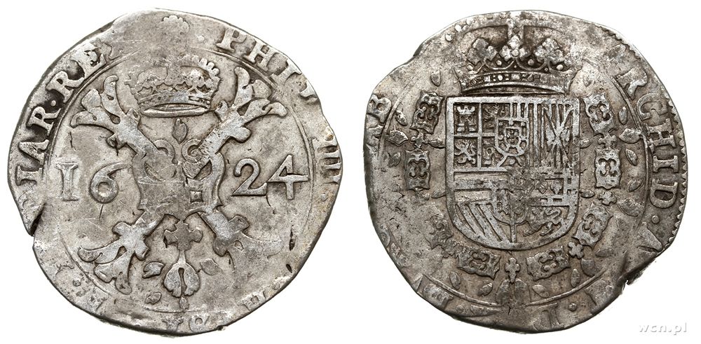 Niderlandy hiszpańskie, patagon, 1624