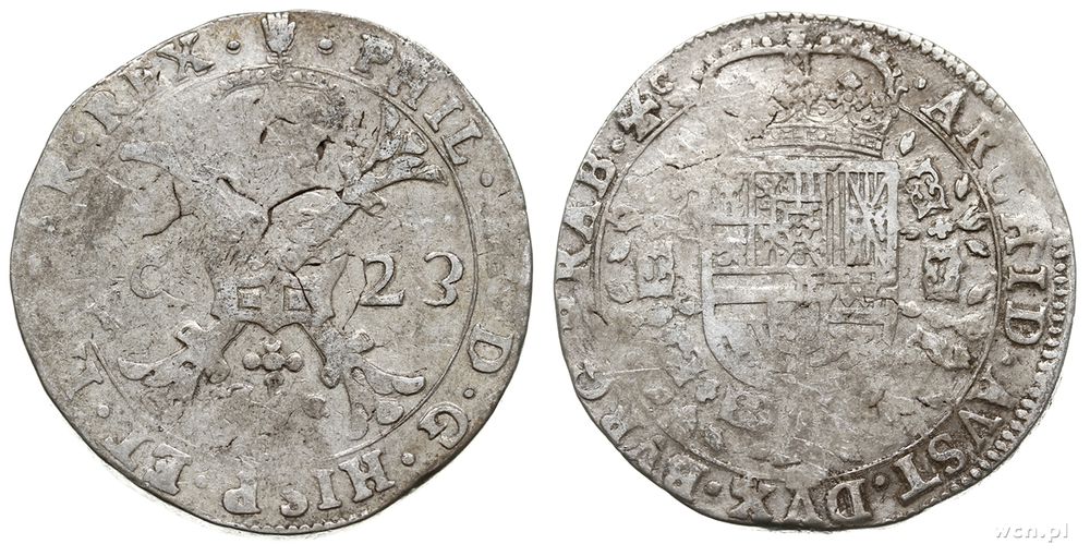 Niderlandy hiszpańskie, patagon, 1623