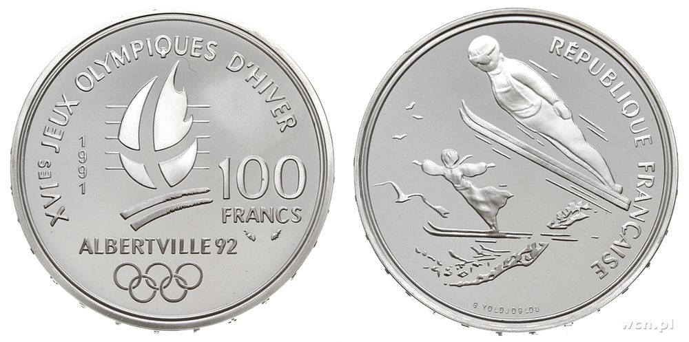 Francja, 100 franków, 1991