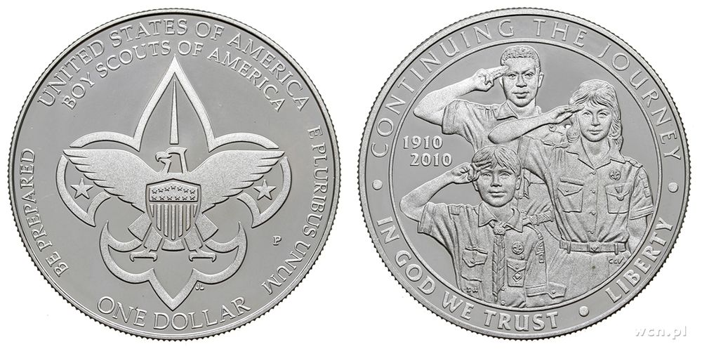 USA, dolar, 2010