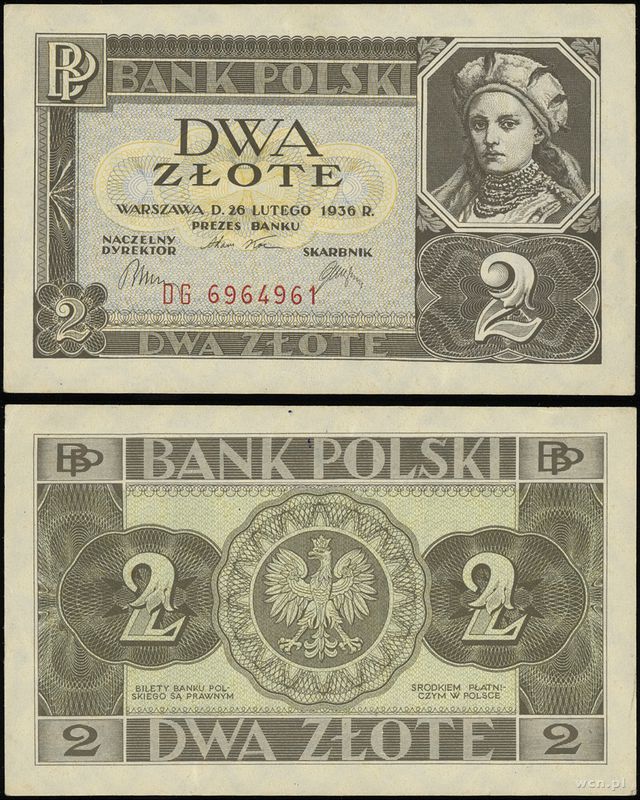 Polska, 2 złote, 26.02.1936