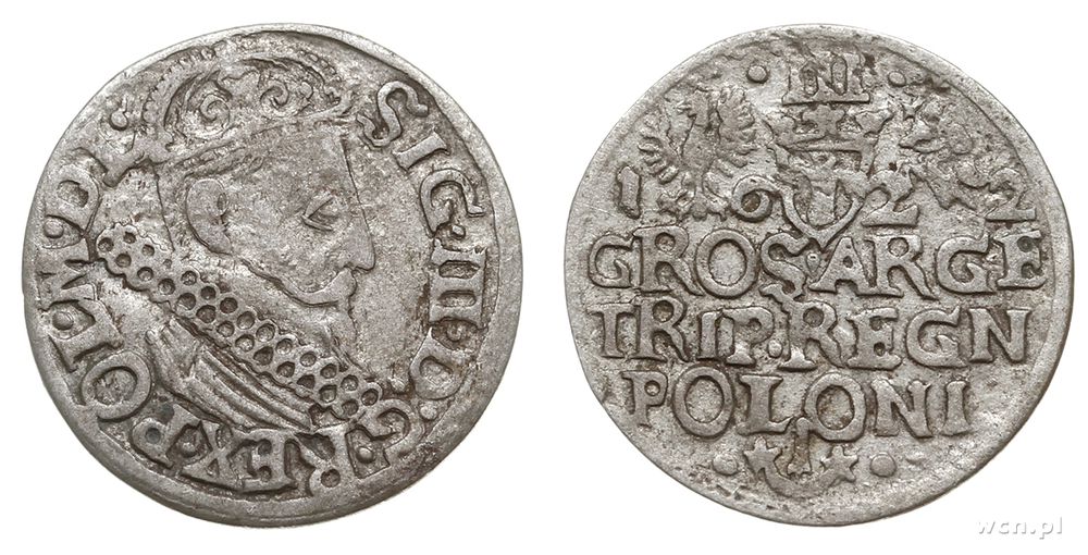 Polska, trojak, 1622