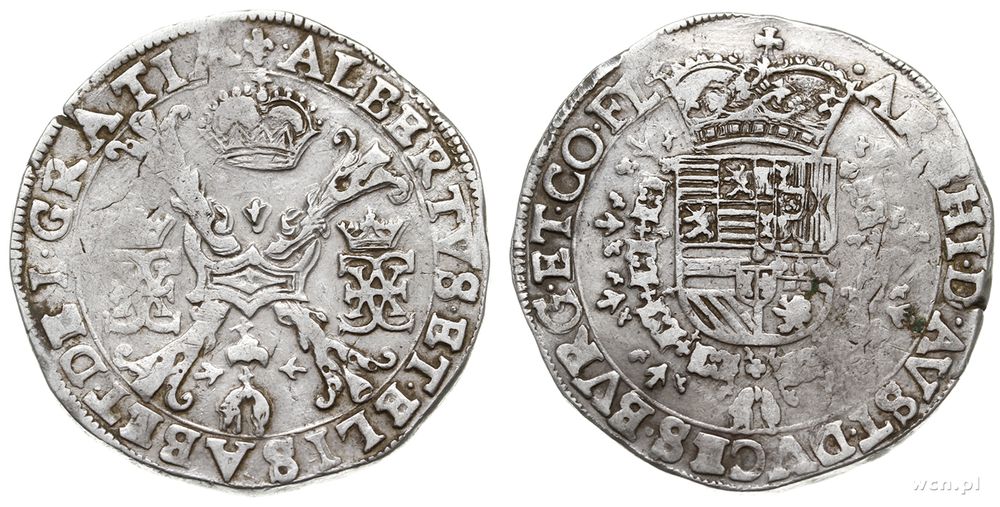 Niderlandy hiszpańskie, patagon, bez daty (1616-1621)