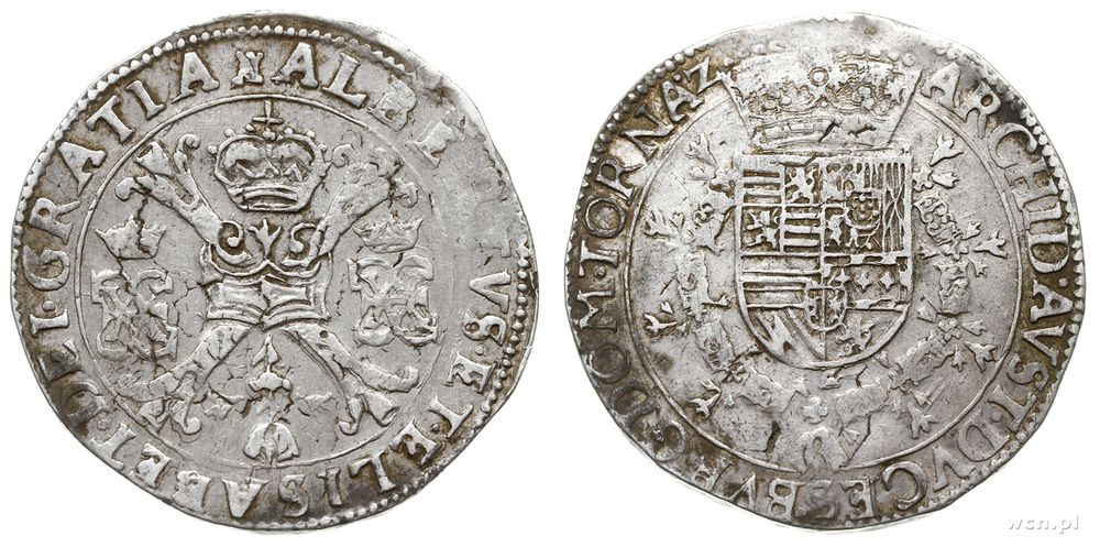 Niderlandy hiszpańskie, patagon, bez daty (1616-1621)