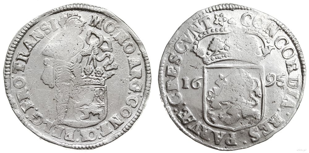 Niderlandy, silver dukat, 1695