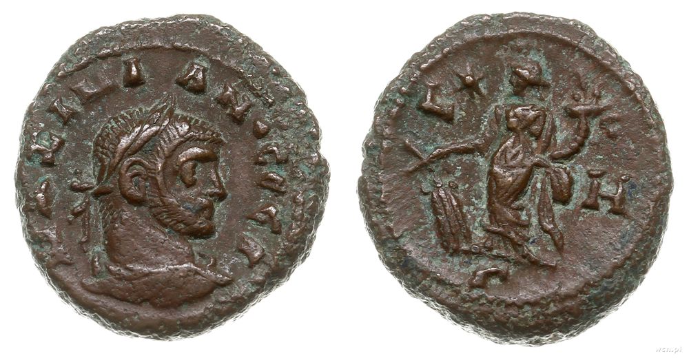 Rzym Kolonialny, tetradrachma bilonowa, 292-293