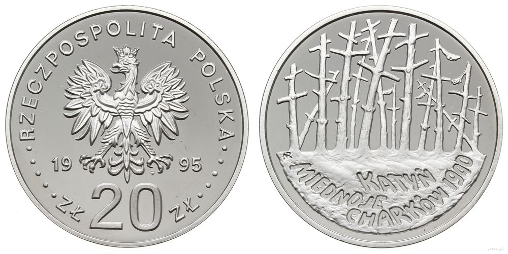 Polska, 20 złotych, 1995