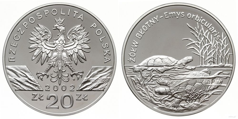 Polska, 20 złotych, 2002