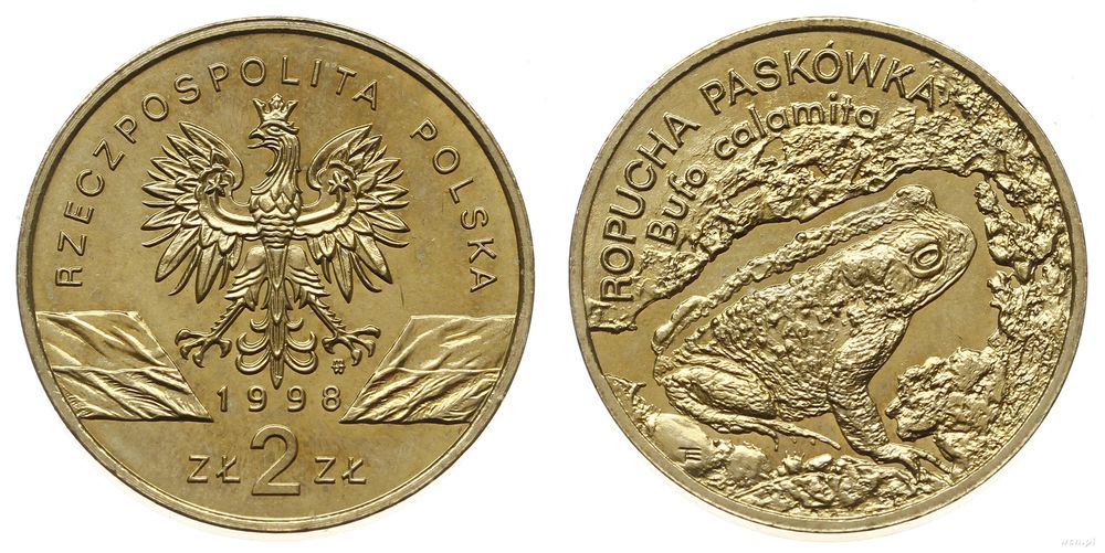 Polska, 2 złote, 1998