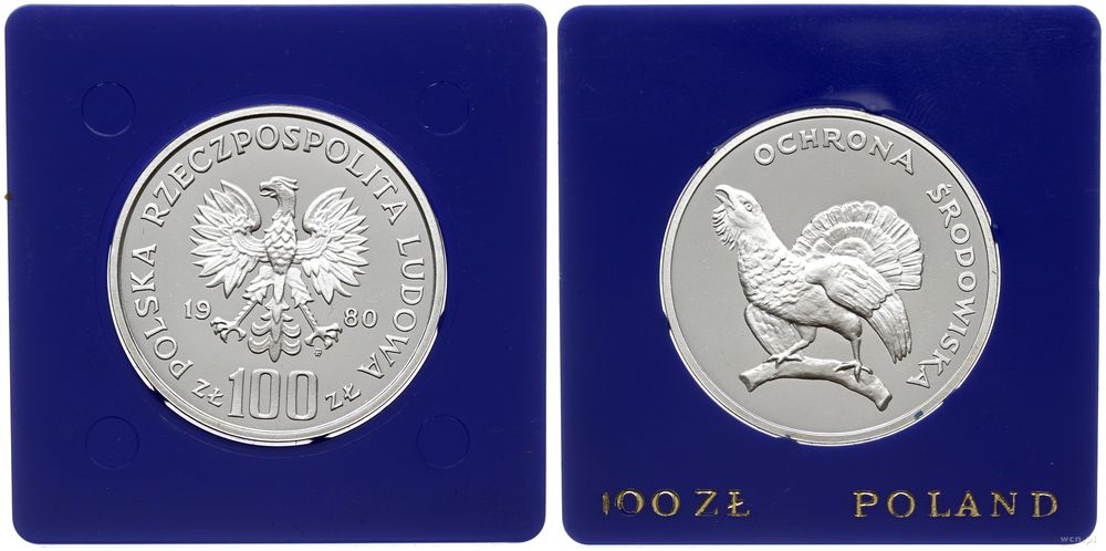 Polska, 100 złotych, 1980