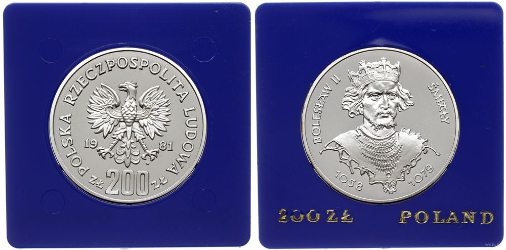 Polska, 200 złotych, 1981