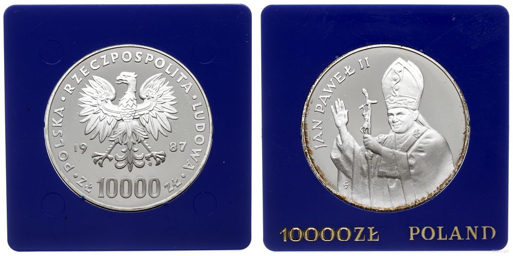 Polska, 10.000 złotych, 1987