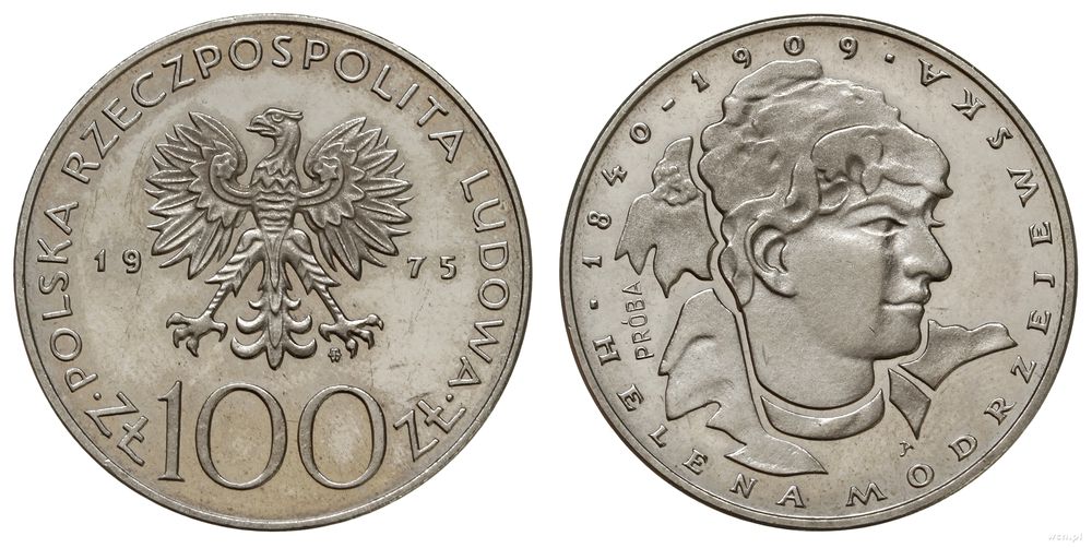 Polska, 100 złotych, 1975