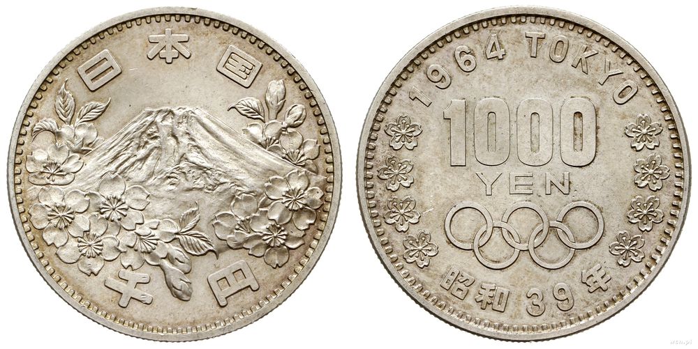 Japonia, 1000 jenów, 1964