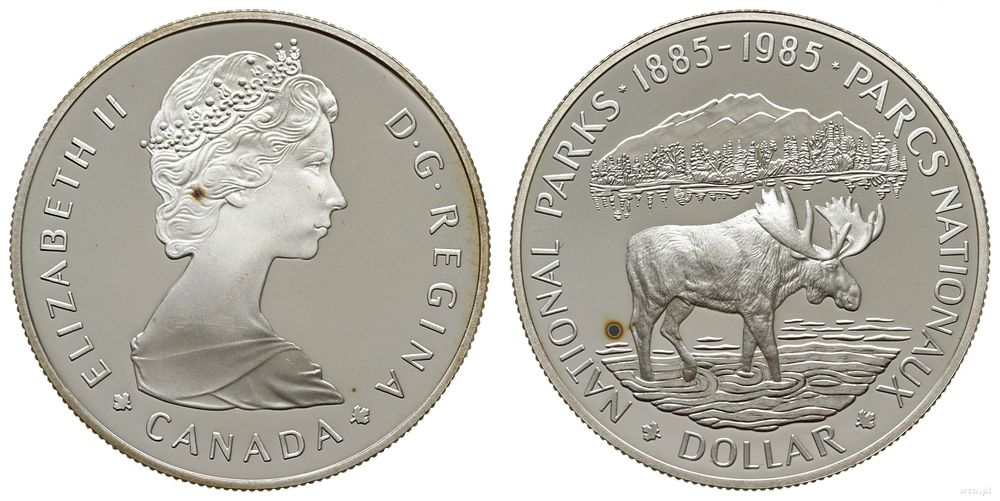 Kanada, dolar, 1985