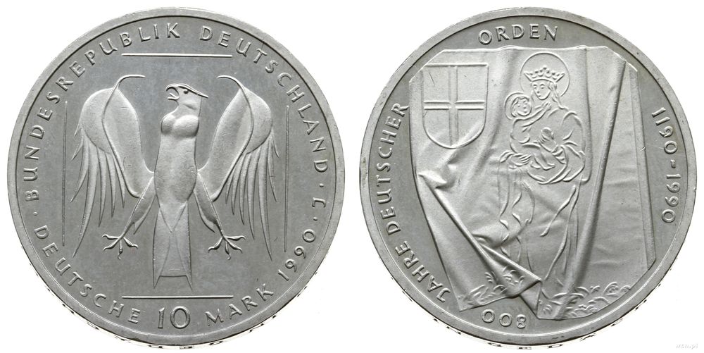 Niemcy, 10 marek, 1990 J