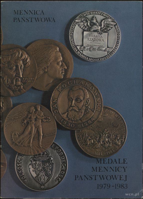 wydawnictwa polskie, Mennica Państwowa - Medale Mennicy Państwowej 1979-1983, Warszawa 1986 rok