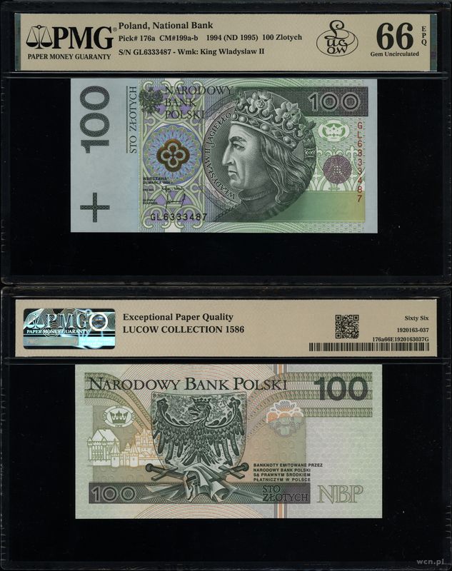 Polska, 100 złotych, 25.03.1994