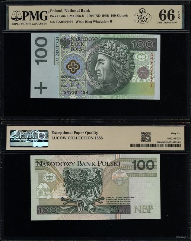 Polska, 100 złotych, 25.03.1994