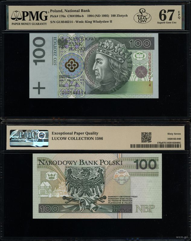 Polska, 100 złotych, 25.03.1994