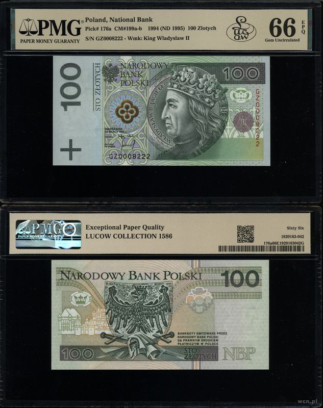Polska, 100 złotych, 25.03.1994