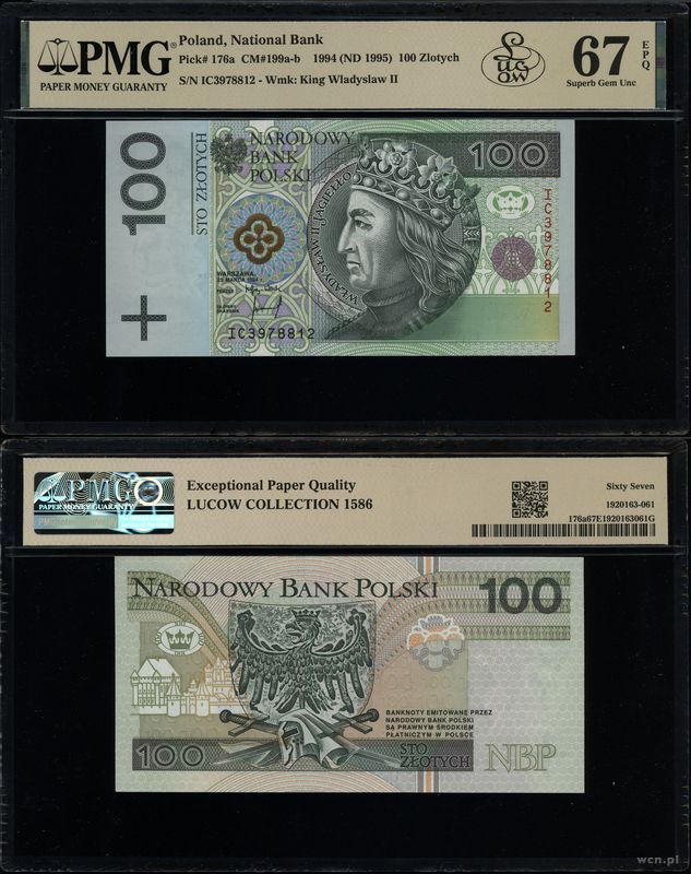 Polska, 100 złotych, 25.03.1994