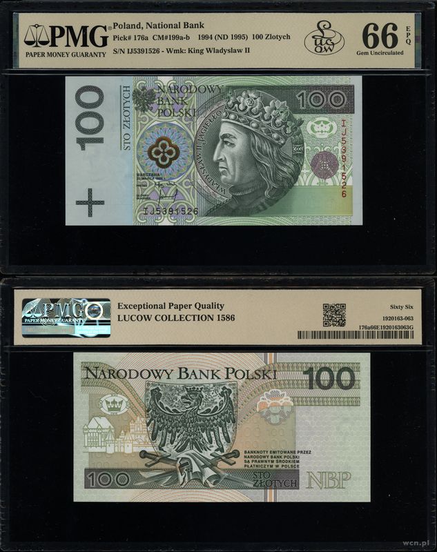 Polska, 100 złotych, 25.03.1994