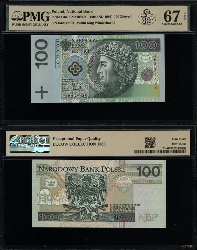 Polska, 100 złotych, 25.03.1994