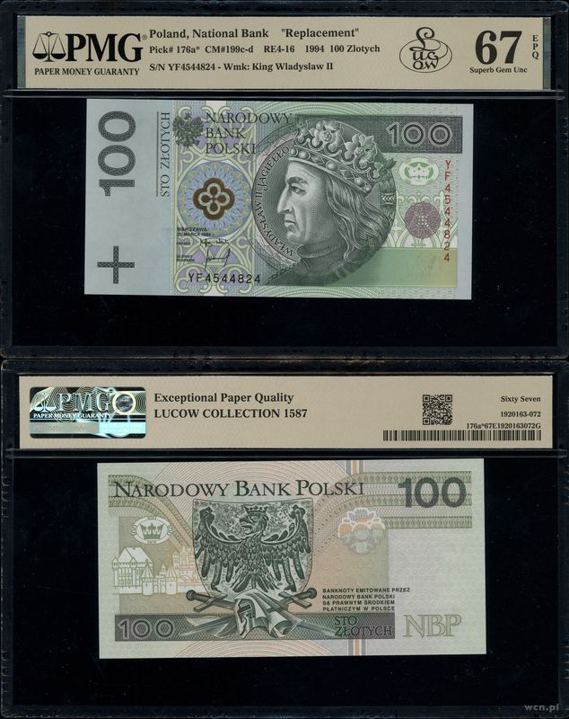 Polska, 100 złotych, 25.03.1994
