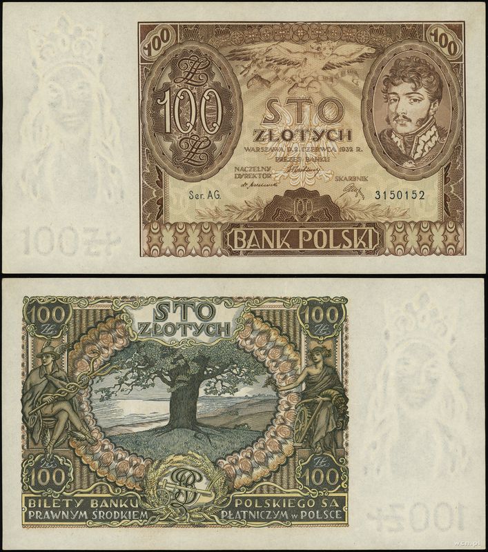 Polska, 100 złotych, 2.06.1932