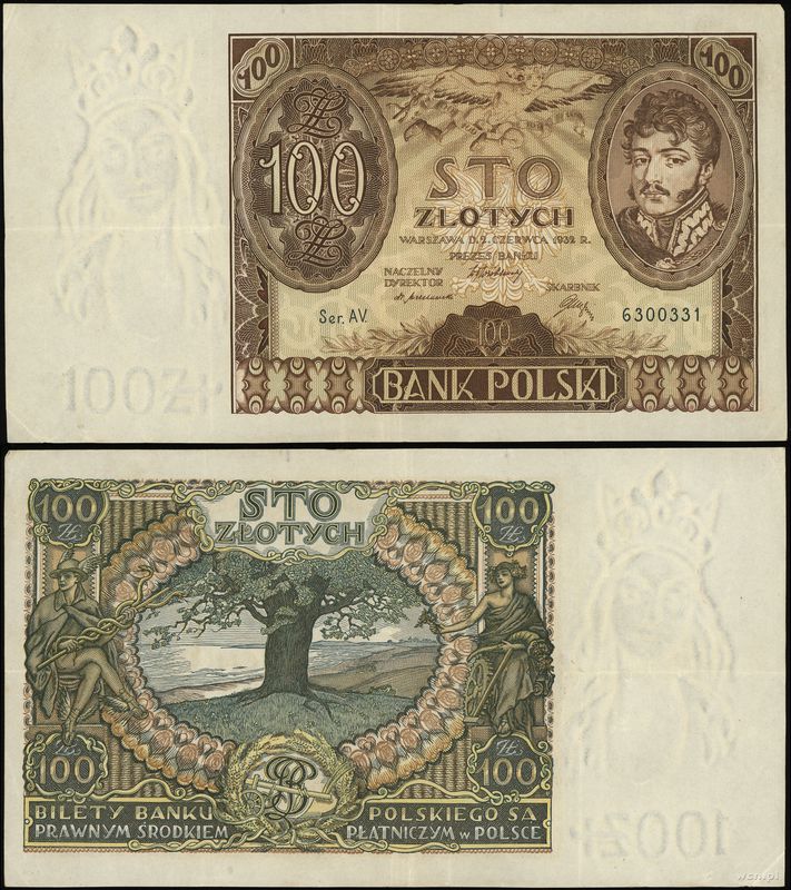 Polska, 100 złotych, 2.06.1932