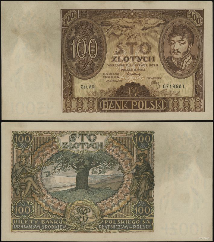Polska, 100 złotych, 2.06.1932