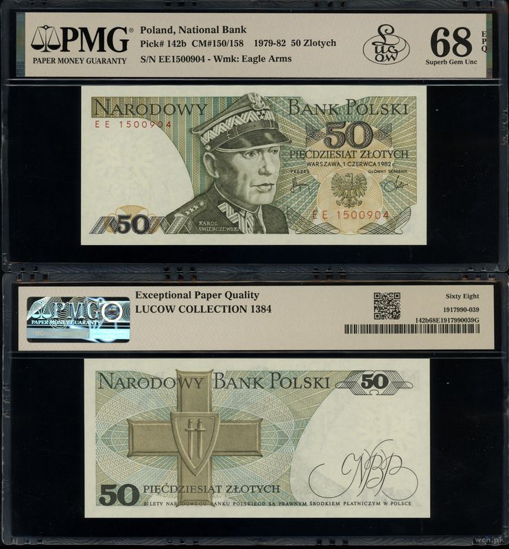 Polska, 50 złotych, 1.06.1982