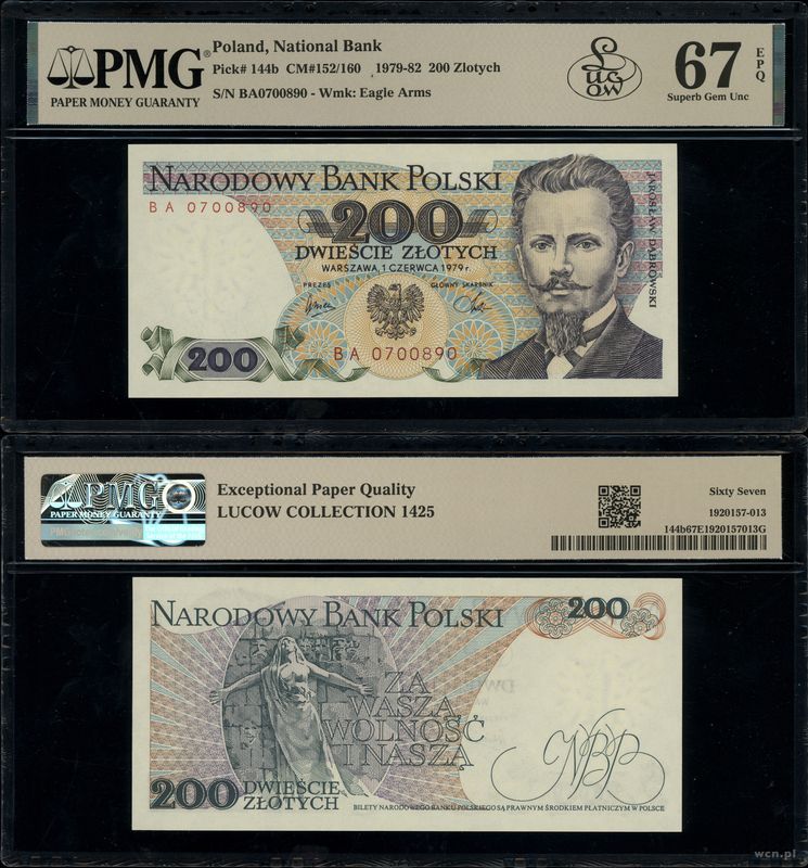 Polska, 200 złotych, 1.06.1979