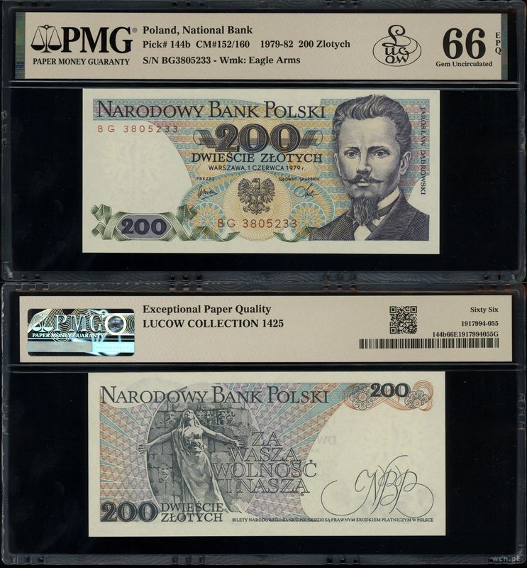 Polska, 200 złotych, 1.06.1979