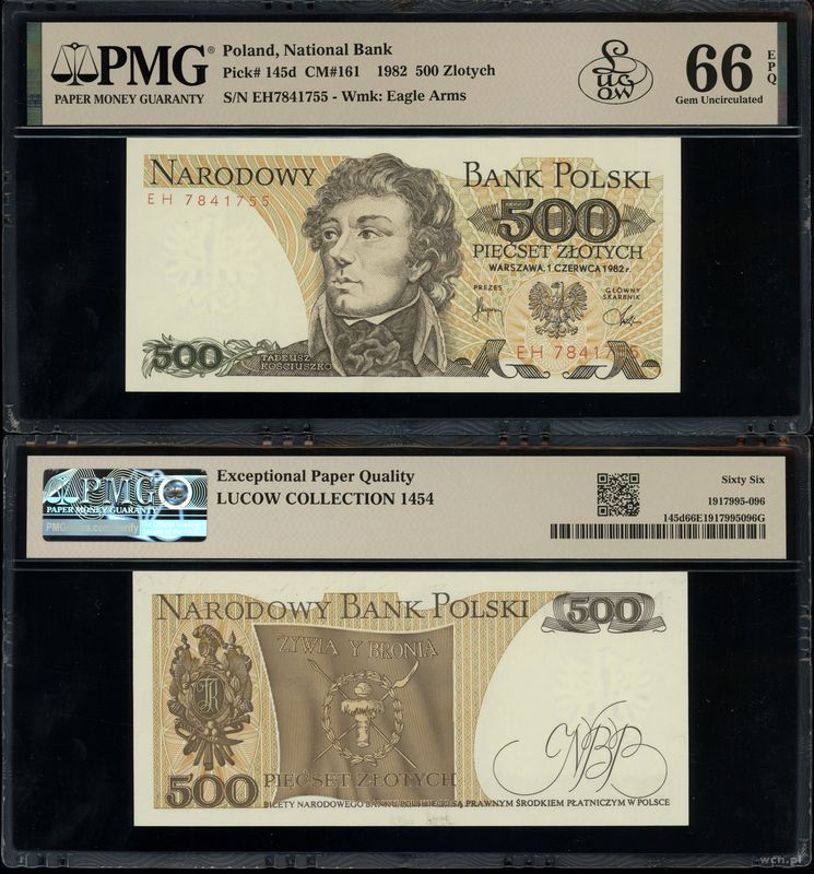 Polska, 500 złotych, 1.06.1982