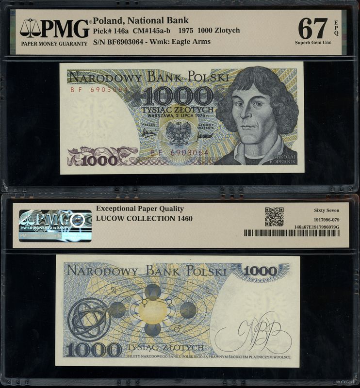 Polska, 1.000 złotych, 2.07.1975