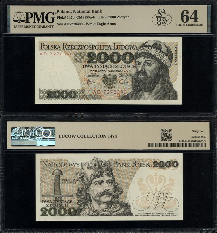 Polska, 2.000 złotych, 1.06.1979