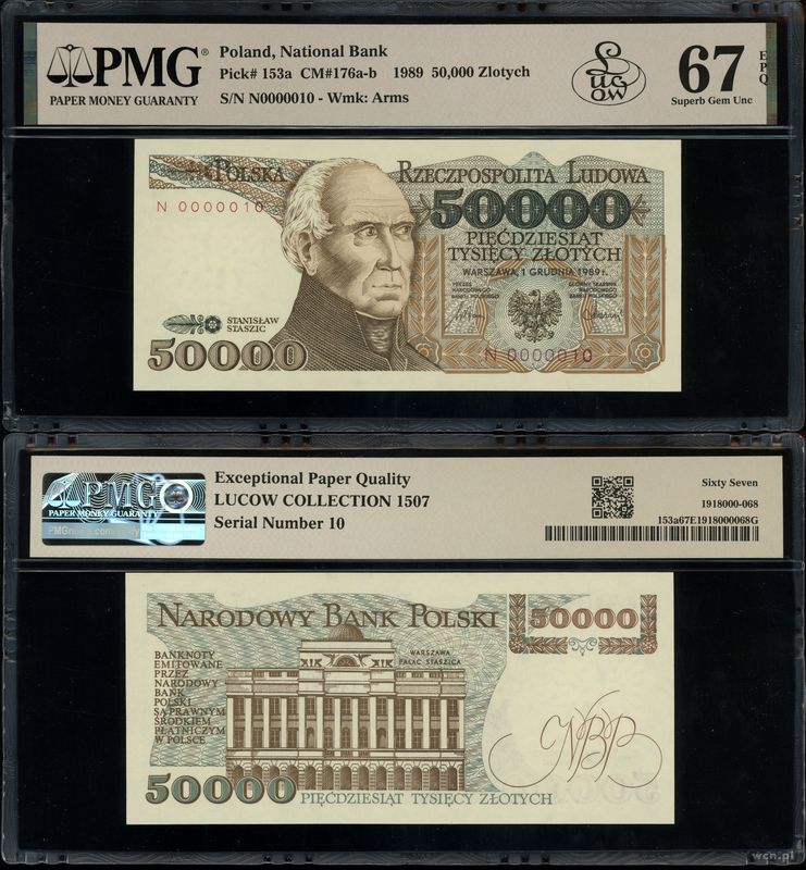 Polska, 50.000 złotych, 1.12.1989