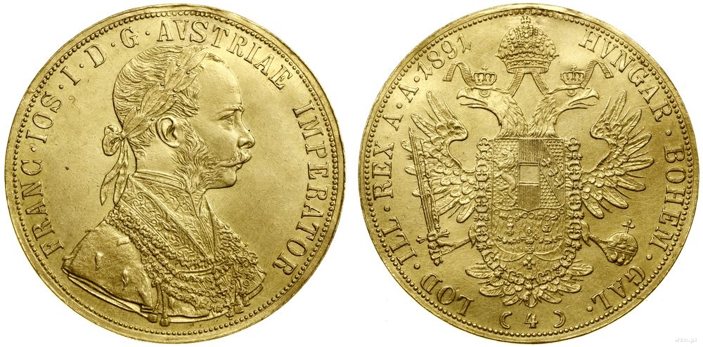 Austria, czworak, 1891