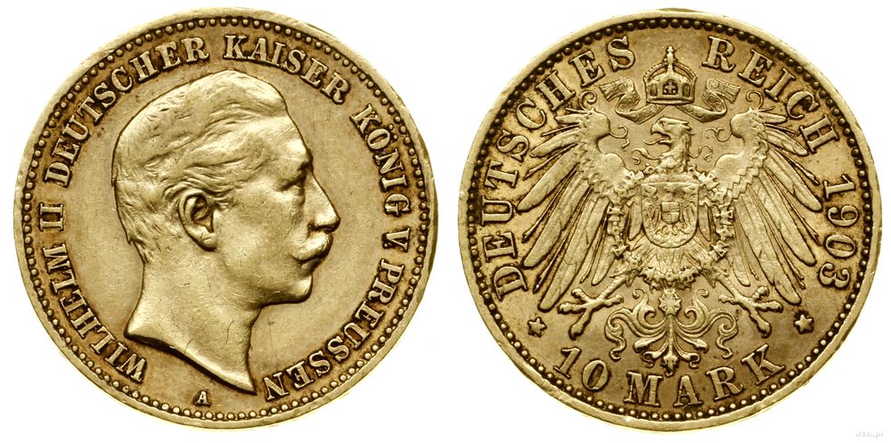 Niemcy, 10 marek, 1903 A