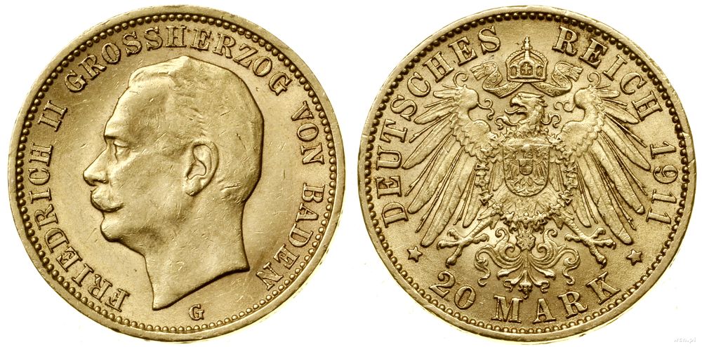 Niemcy, 20 marek, 1911 G
