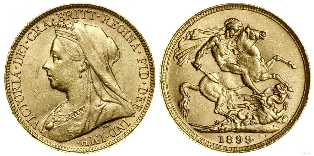 Wielka Brytania, 1 funt (1 sovereign), 1899