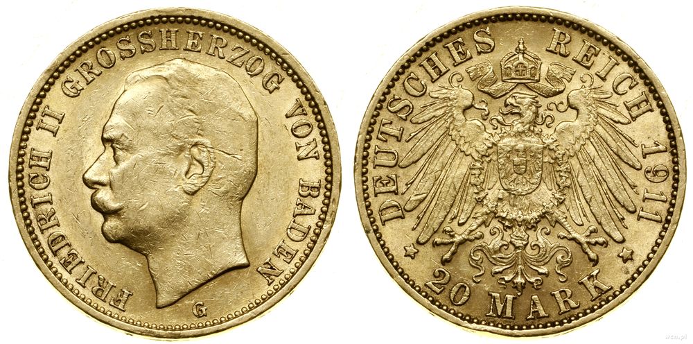 Niemcy, 20 marek, 1911 G