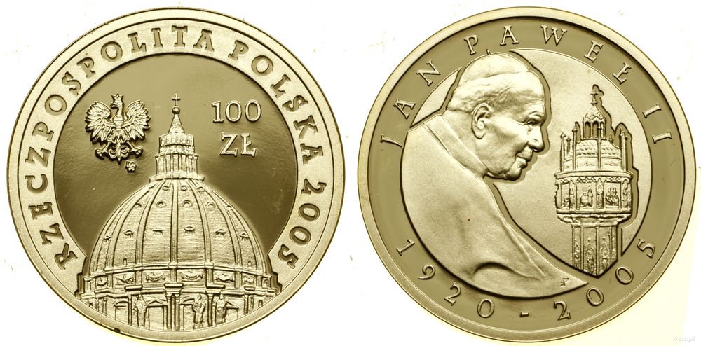 Polska, 100 złotych, 2005