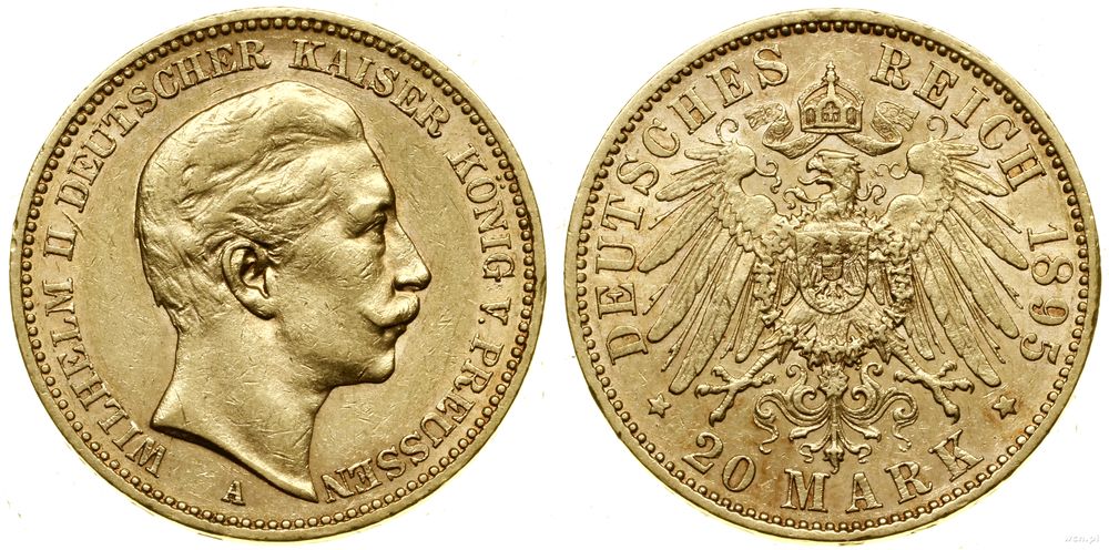 Niemcy, 20 marek, 1895 A