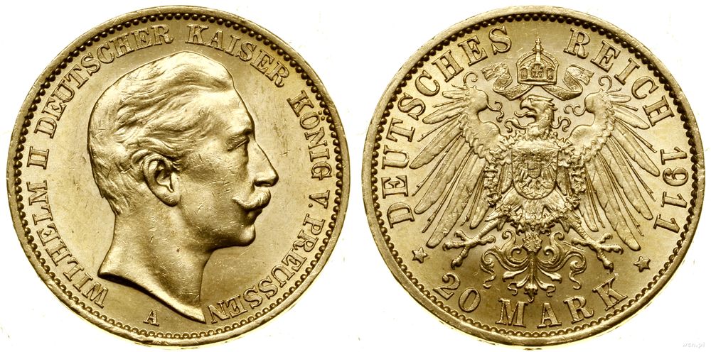 Niemcy, 20 marek, 1911 A